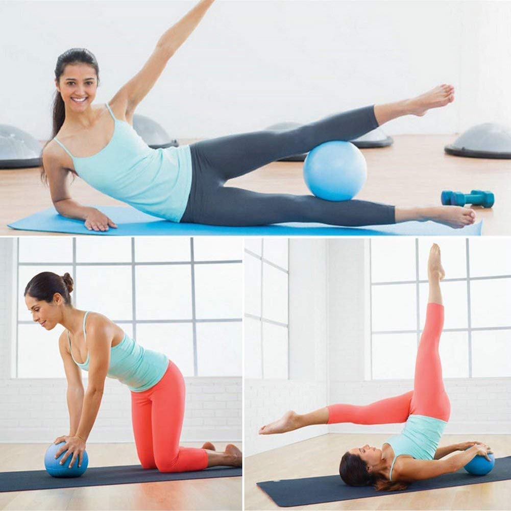Mini Exercise Ball Abdominal Workouts Shoulder Reh Fitness Yoga Equipment Kit 